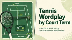 Tennis Wordplay by Court Term