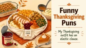 325 Best Thanksgiving Puns for Captions, Cards, Dinner Tables, and Family  Laughs - LaughlyFun