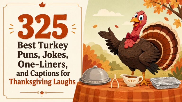 325 Best Turkey Puns, Jokes, and Captions for Thanksgiving