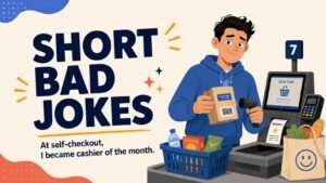 Short Bad Jokes and One-Liners