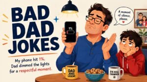 Bad Dad Jokes and Groaners