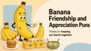 Banana Friendship and Appreciation Puns