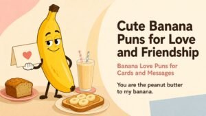 Cute Banana Puns for Love and Friendship