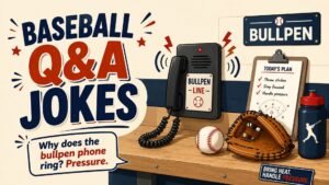 Funny Baseball Q&A Jokes
Baseball Dad Jokes: Players and Positions