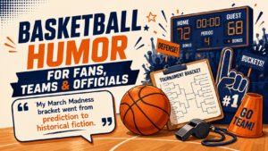 Basketball Humor for Fans, Teams and Officials