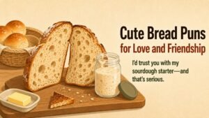 Cute Bread Puns for Love and Friendship