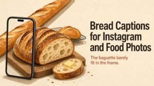 Bread Captions for Instagram and Food Photos