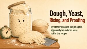Dough, Yeast, Rising, and Proofing
