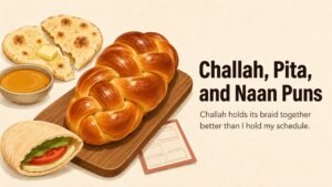 Challah, Pita, and Naan Puns