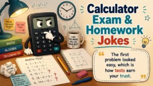 Calculator Jokes for StudentsCalculator Exam and Homework Jokes