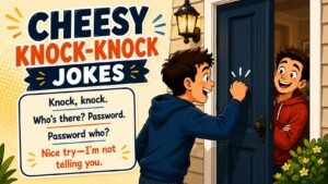 Cheesy Knock-Knock Jokes