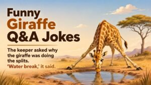 Funny Giraffe Q&A Jokes