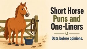 Short Horse Puns and One-Liners