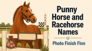 Punny Horse and Racehorse Names