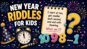New Year Riddles for Kids