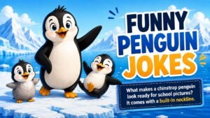 Funny Penguin Jokes
Quick Question-and-Answer Penguin Jokes