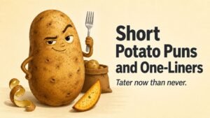 Short Potato Puns and One-Liners