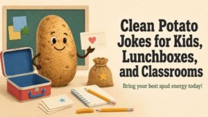 Clean Potato Jokes for Kids, Lunchboxes, and Classrooms