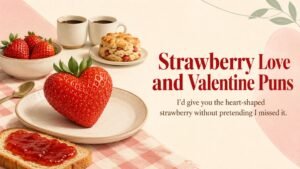 Strawberry Love and Valentine Puns