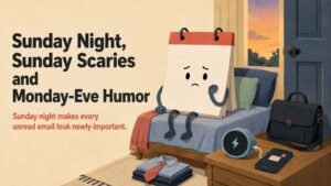 Sunday Night, Sunday Scaries and Monday-Eve Humor
