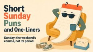 Short Sunday Puns and One-Liners