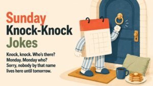 Sunday Knock-Knock Jokes