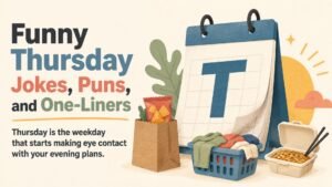 Funny Thursday Jokes, Puns, and One-Liners