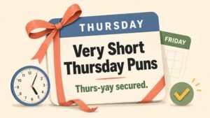 Very Short Thursday Puns