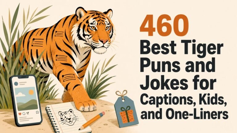 460 Best Tiger Puns and Jokes for Captions, Kids, and One-Liners