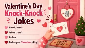 Valentine’s Day Knock-Knock Jokes