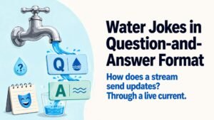 Water Jokes in Question-and-Answer Format