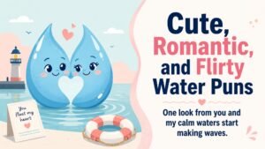 Cute, Romantic, and Flirty Water Puns