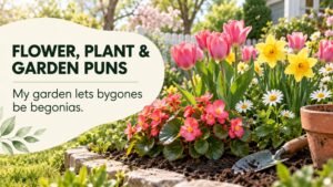 Flower, Plant, and Garden Puns