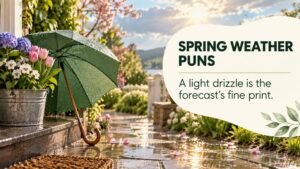 Rain, Sunshine, and Spring Weather Puns