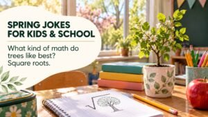 Spring Jokes for Kids and Classrooms Easy Spring Jokes for Kids and School