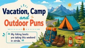 Vacation, Camp and Outdoor Puns