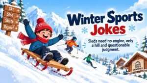 Skiing, Sledding, and Ice-Skating Jokes